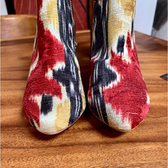 Anthro Velvet Ikat boots - Picture 9 of 15